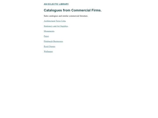 Catalogues-from-Commercial-Firms screenshot