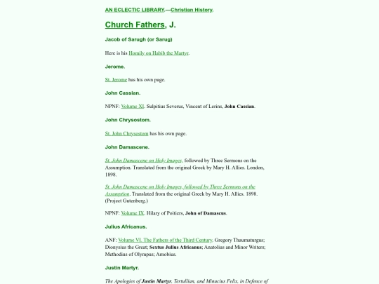 Christian-History/Church-Fathers-J screenshot