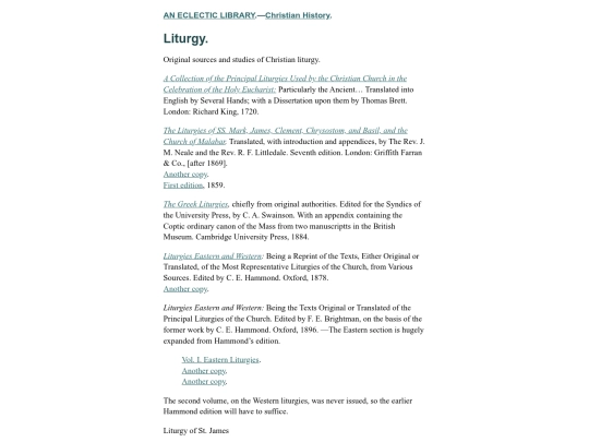 Christian-History/Liturgy screenshot
