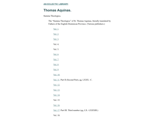 Christian-History/Thomas-Aquinas screenshot