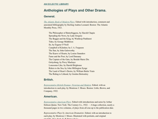 Drama-Anthologies screenshot