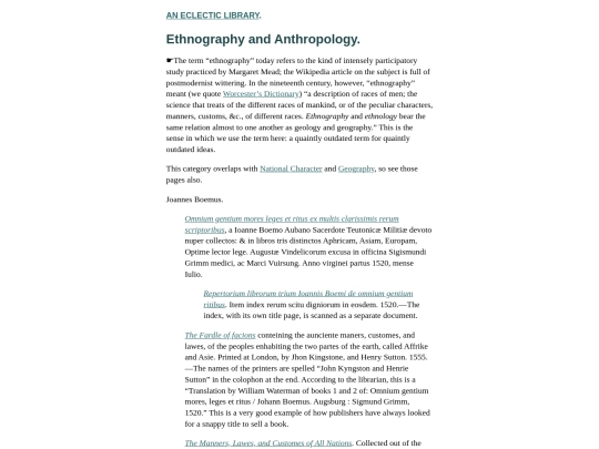 Ethnography-and-Anthropology screenshot