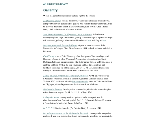 Gallantry screenshot