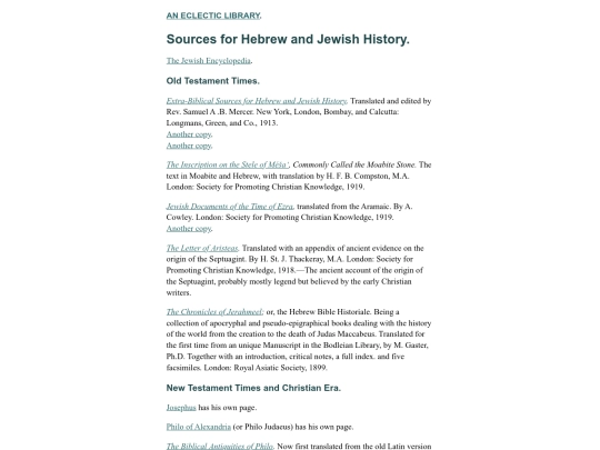 Jewish-History screenshot