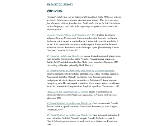 Vitruvius screenshot