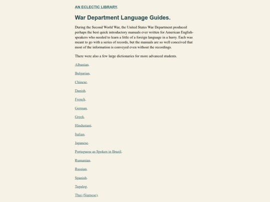 War-Department-Language-Guides screenshot
