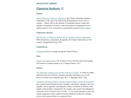 classical-c screenshot