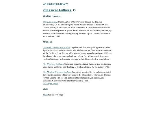 classical-o screenshot