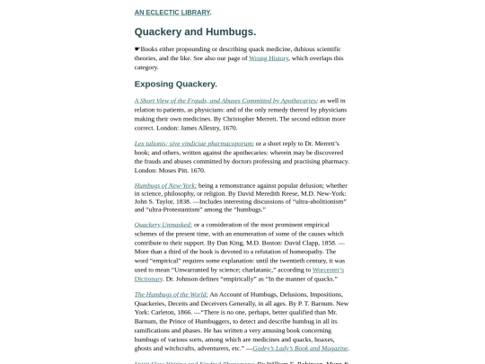 quackery screenshot