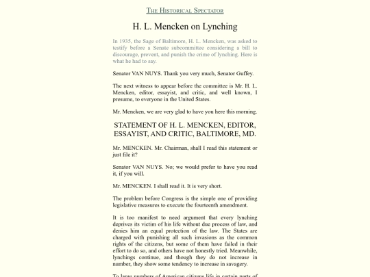 spectator/2023/04/2023-04-16-H-L-Mencken-on-Lynching screenshot