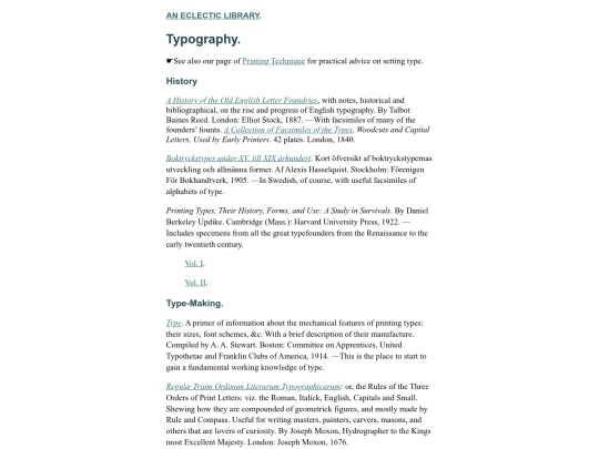 typography screenshot
