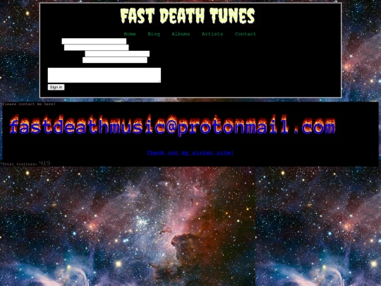guestbook screenshot