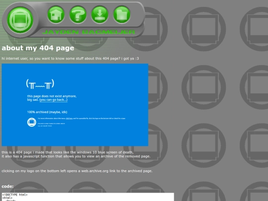 404info screenshot