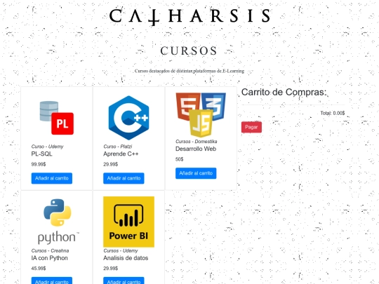 CatharsisSoliloquy/html/Cursos screenshot