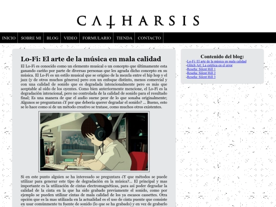 CatharsisSoliloquy/html/blog screenshot