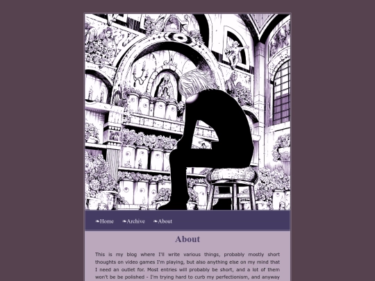 blog/about screenshot