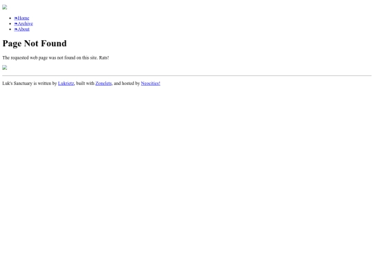 blog/not_found screenshot