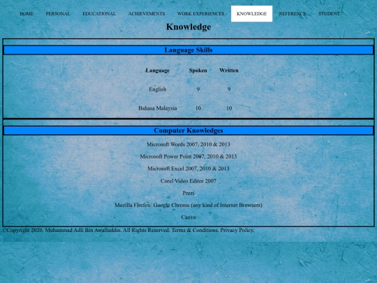 knowledge screenshot