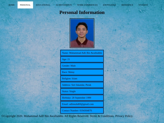 personal screenshot