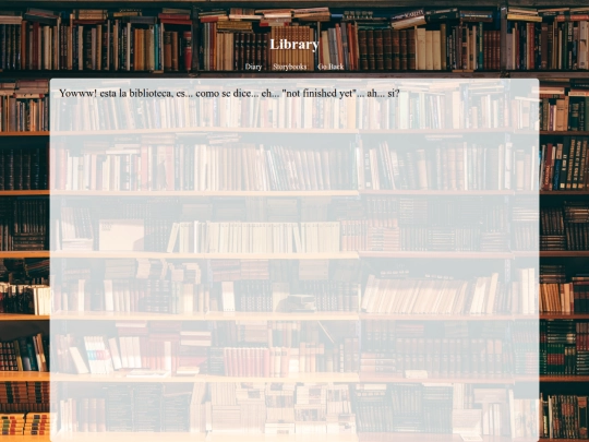 Blog screenshot