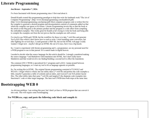 literate/literate_programming_0_output screenshot