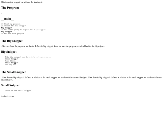 literate/literate_programming_test screenshot
