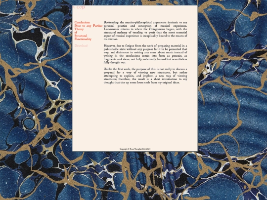 Conclusions screenshot