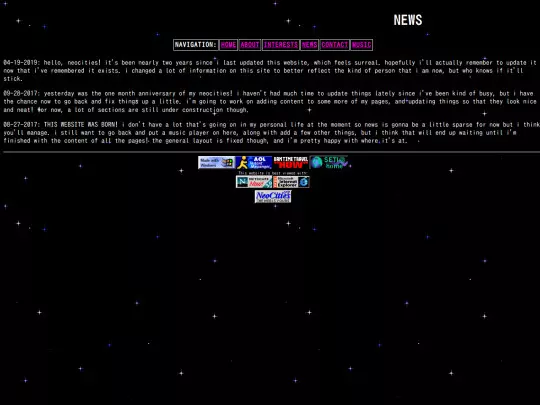news screenshot