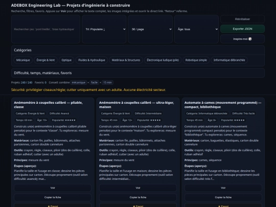 AdeBricol screenshot