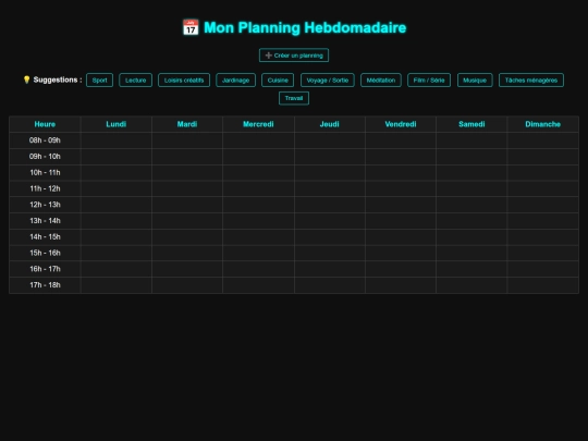AdePlanning screenshot