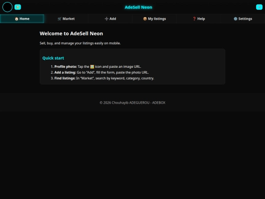 AdeSelltest2 screenshot