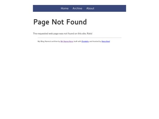 not_found screenshot