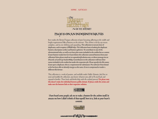 88x31collection-page1 screenshot
