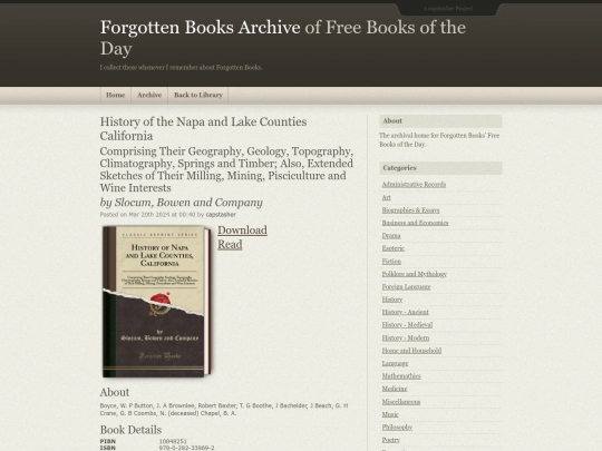 forgotten-books-archive/pages/HistoryofNapaandLakeCountiesCalifornia_10848251 screenshot