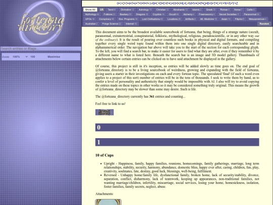 fortean-fridays/ForteanaDirectory screenshot