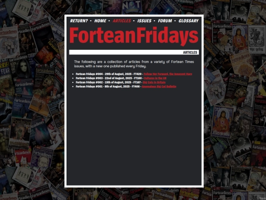 fortean-fridays/articles screenshot