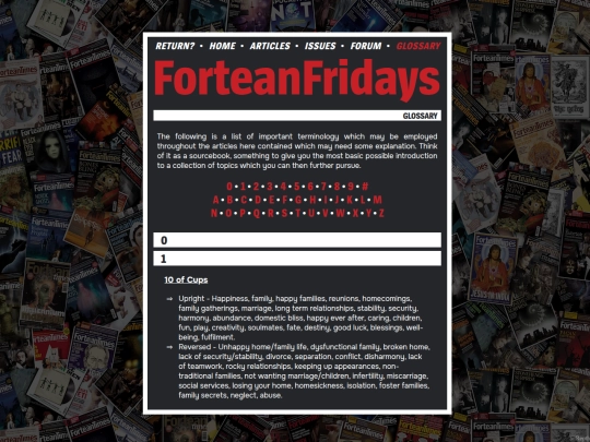 fortean-fridays/glossary screenshot