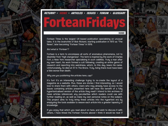 fortean-fridays screenshot