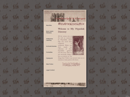 links screenshot