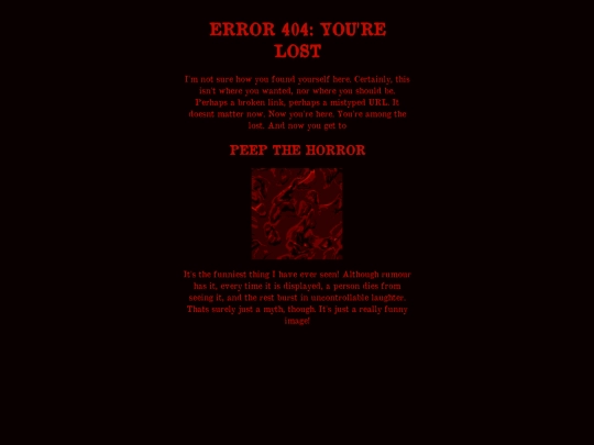 not_found screenshot