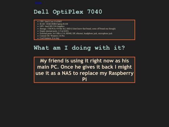 optiplexmini screenshot