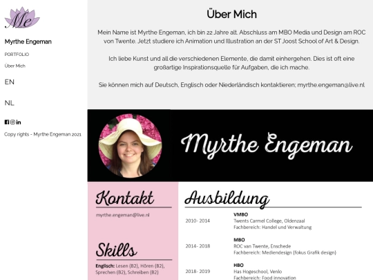portfolio/aboutme_DE screenshot