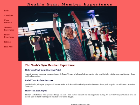 member-experience screenshot