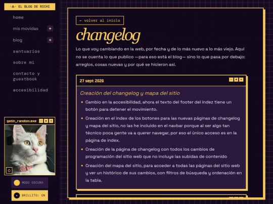 web/changelog/changelog screenshot