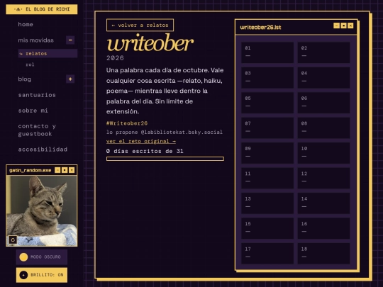 web/mis_movidas/relatos/writeober26/index_writeober26 screenshot
