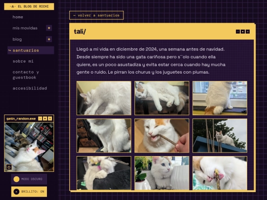 web/santuarios/tali/tali screenshot