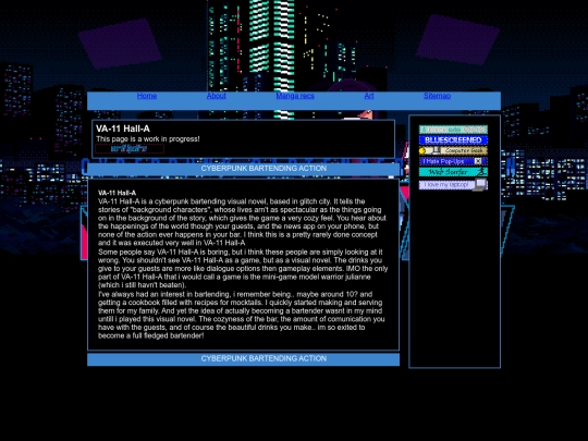 VA-11Hall-A screenshot