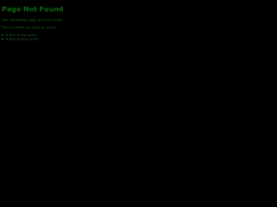 not_found screenshot