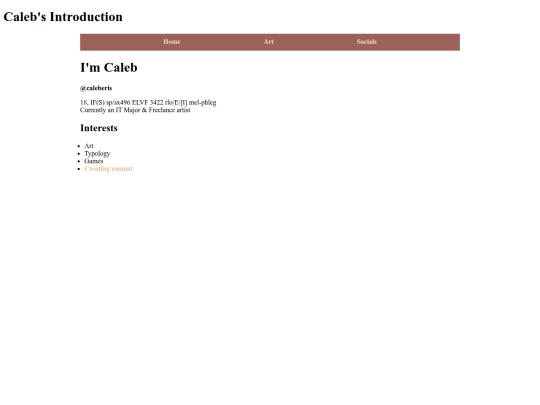 index screenshot