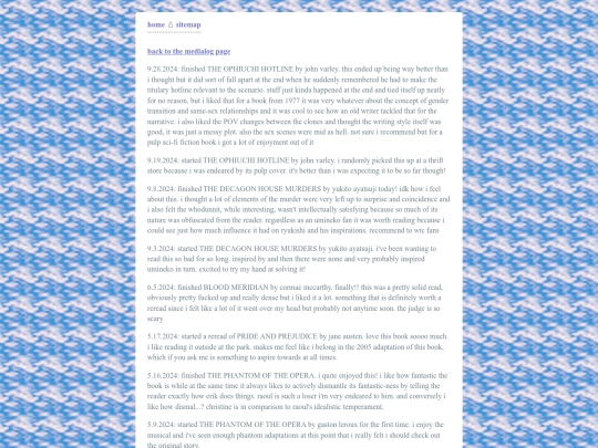 collections/archivedbooklog screenshot